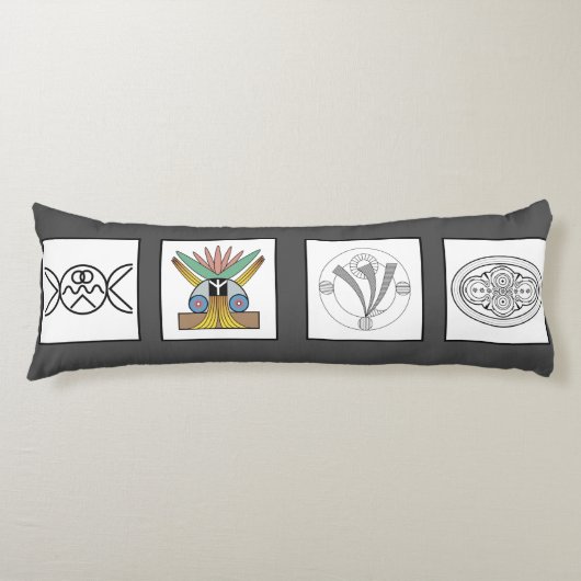 Liebe Frieden Freiheit Harmonie Kissen (Vorderseite)