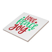 Liebe Frieden Freude 47 Fliese (Seite)