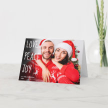 Liebe Frieden Freude Foto Modernes Weihnachten