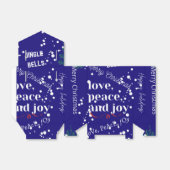 Liebe, Frieden, Freude Geschenkschachtel (Ungefaltet)