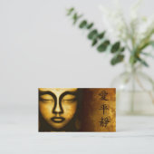 Liebe Frieden Gelassenheit Visitenkarte (Stehend Vorderseite)