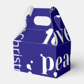 Liebe, Frieden, Geschenkschachtel (Rückseite)