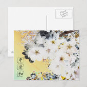 Liebe Frieden Harmonie Postkarte (Vorne/Hinten)