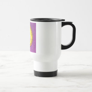 Liebe, Frieden, Licht, Freude-Tasse Reisebecher