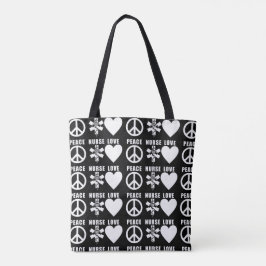Liebe Frieden Tasche