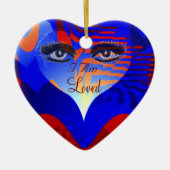 Liebe, Frieden und Einheit _ Keramikornament (Vorne)