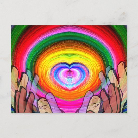 Liebe, Frieden und Einheit_ Postkarte (Vorderseite)