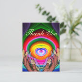 Liebe, Frieden und Einheit_ Postkarte (Stehend Vorderseite)