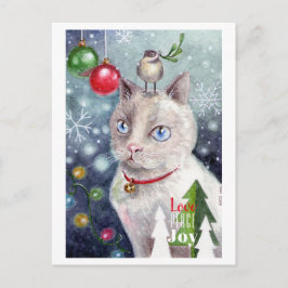 Liebe, Frieden und Freude Postkarte