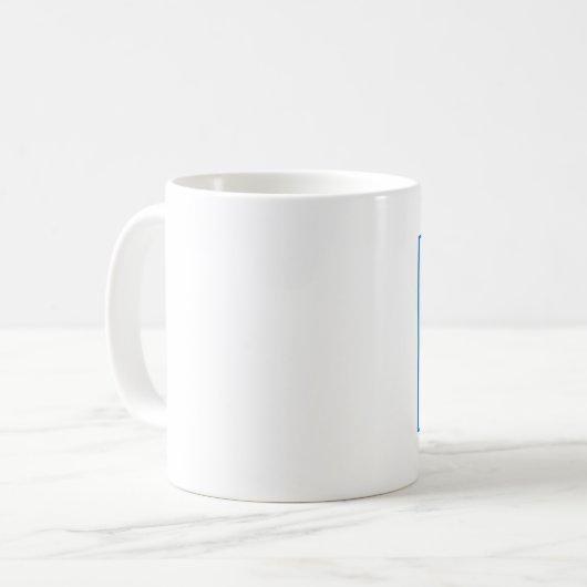 Liebe-Frieden und Huhn-Fett-Tasse Kaffeetasse (Vorderseite Links)