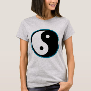 Liebe, Frieden und Tie Dye Yin Yang Top