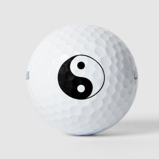 Liebe, Frieden, Zen Golfball (Vorderseite)