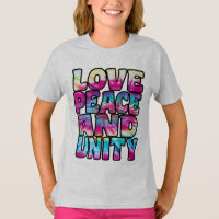 LIEBE FRIEDENSEINHEIT.