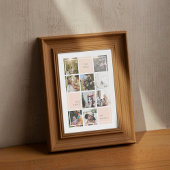 LIEBE & FRIEDENSFAMILIE FOTO COLLAGE POSTER UND DR