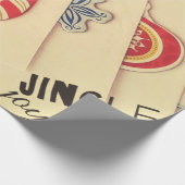 Liebe Friedensfreude Geschenkpapier (Ecke)