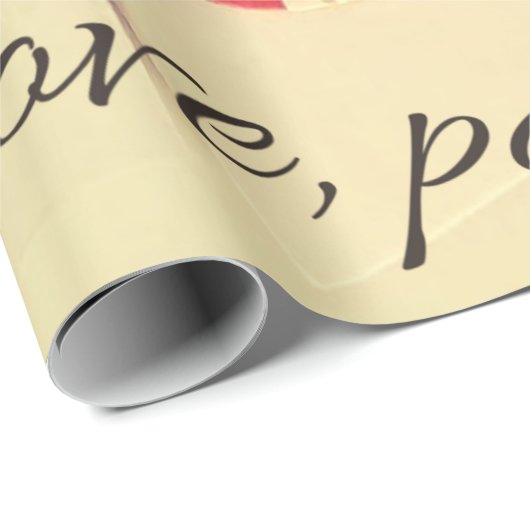 Liebe Friedensfreude Geschenkpapier (Rolleneckpunkt)