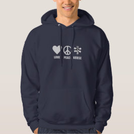 Liebe-Friedenskrankenschwester Hoodie