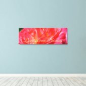 Liebe Friedensnährende Leinwand Rose Kunstdrucke (Insitu (Holzboden))