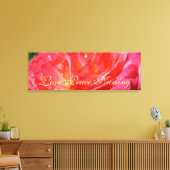 Liebe Friedensnährende Leinwand Rose Kunstdrucke (Insitu (Wohnzimmer))