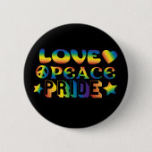 Liebe Friedensstolz Button (Vorderseite)