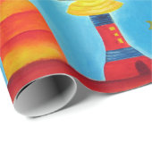 Liebe Frindship Family Party Matte Wrapping Paper Geschenkpapier (Rolleneckpunkt)