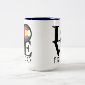 LIEBE Frisco Colorado 15oz Zweifarbige Tasse (Mittel)