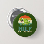 Liebe Frog Button (Vorne & Hinten)