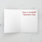 Liebe Frog Funny Gruß: Hoppy Valentinstag Feiertagskarte (Innenseite)