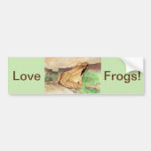 Liebe Frogs! Autoaufkleber (Vorne)