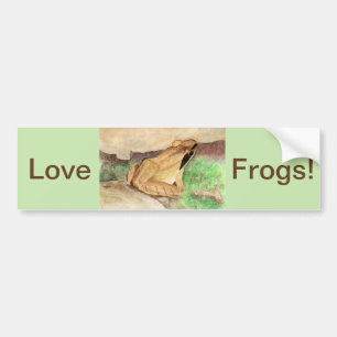 Liebe Frogs! Autoaufkleber