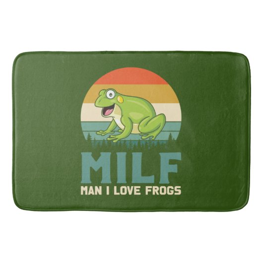 Liebe Frogs Bath Mat Badematte (Vorderseite)