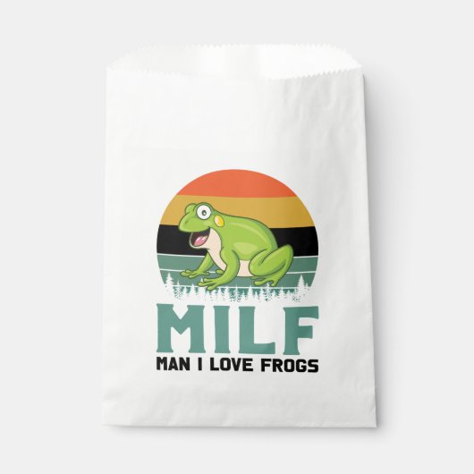 Liebe Frogs bevorzugen Flaggen Geschenktütchen (Vorderseite)