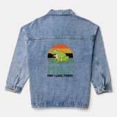 Liebe Frogs Denim Jacket Jeansjacke (Rückseite)