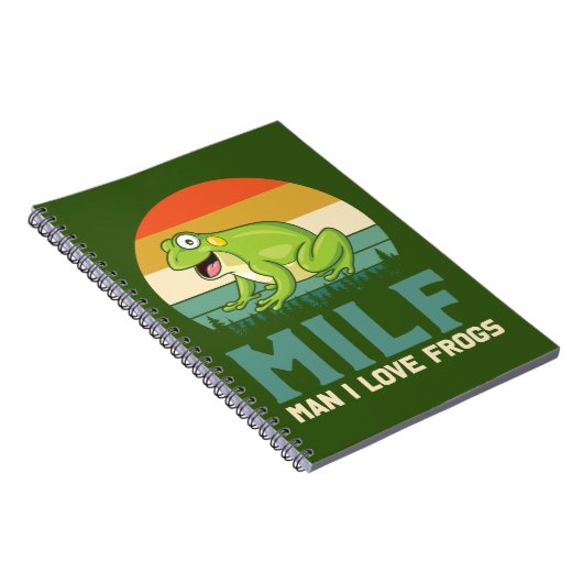 Liebe Frogs Foto Notebook Notizblock (Rechte Seite)