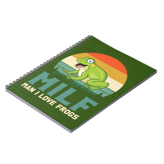 Liebe Frogs Foto Notebook Notizblock (Linke Seite)