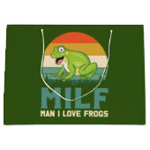 Liebe Frogs Gift Bags Große Geschenktüte (Vorderseite)