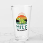 Liebe Frogs Glass Tumbler (Rückseite)