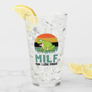 Liebe Frogs Glass Tumbler