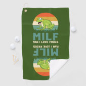 Liebe Frogs Golfhandtuch (Insitu)