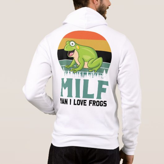 Liebe Frogs Hoodie (Rückseite)