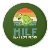 Liebe Frogs Knob Keramikknauf (Vorderseite)