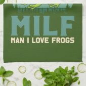 Liebe Frogs Küchentücher (Gefaltet)