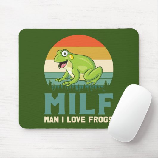 Liebe Frogs Mousepad (Mit Mouse)