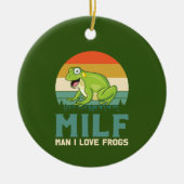 Liebe Frogs Ornament (Vorne)