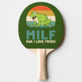 Liebe Frogs Ping Pong Paddle Tischtennis Schläger (Rückseite)