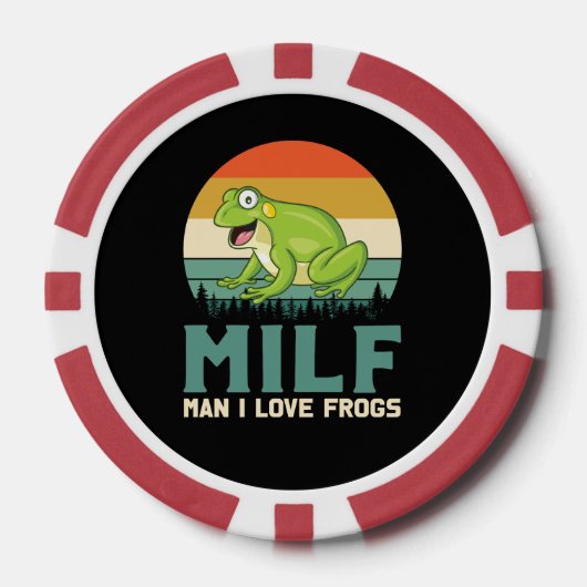 Liebe Frogs Poker Chips (Vorderseite)
