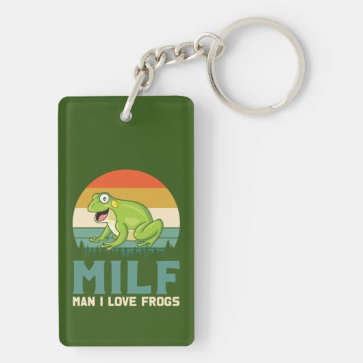 Liebe Frogs Schlüsselanhänger (Rückseite)