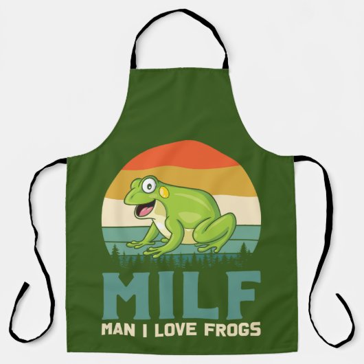 Liebe Frogs Schürze #2 (Vorderseite)