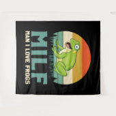 Liebe Frogs Tapestry Wandteppich (Vorderseite (Horizontal))
