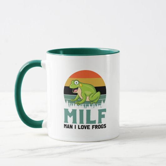 Liebe Frogs Tasse (Links)